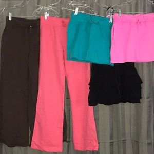 Girls size 10-12 bottoms